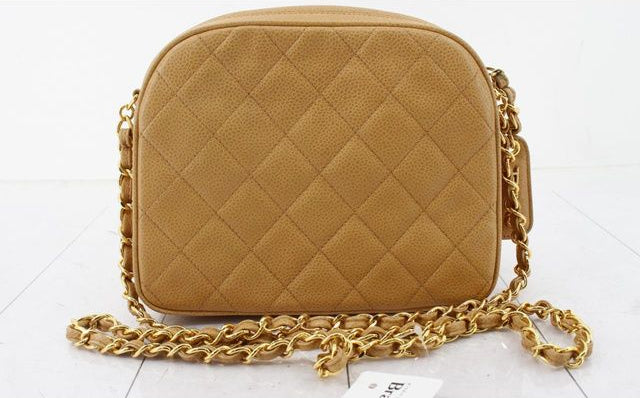 Chanel beige online handbag