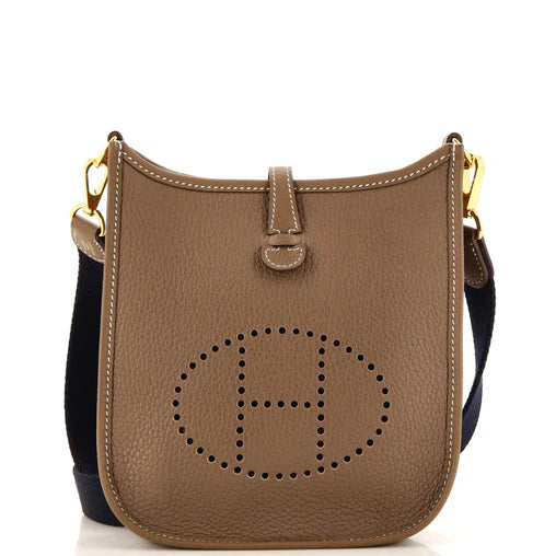 Hermes Long Strap Evelyne Bag Clemence TPM | The Luxury Pear