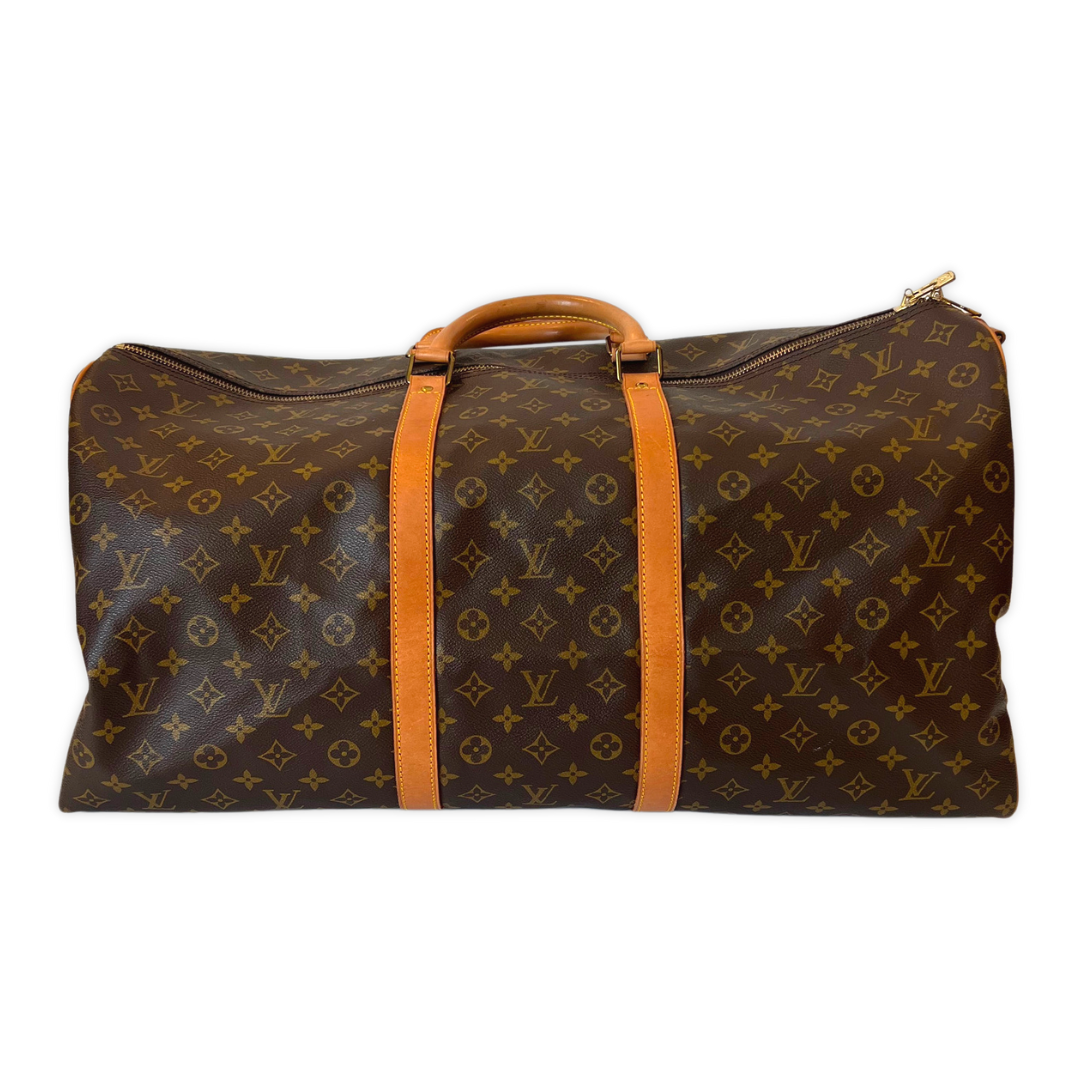 Vintage Louis Vuitton Keepall Bandouliere 60 + How to Pack Light 