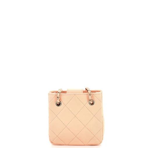 Chanel CC Square Clutch Chain Quilted