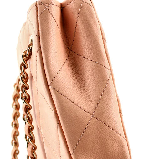 Chanel CC Square Clutch Chain Quilted