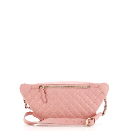 Chanel Crumpled Quilted Waist Bag