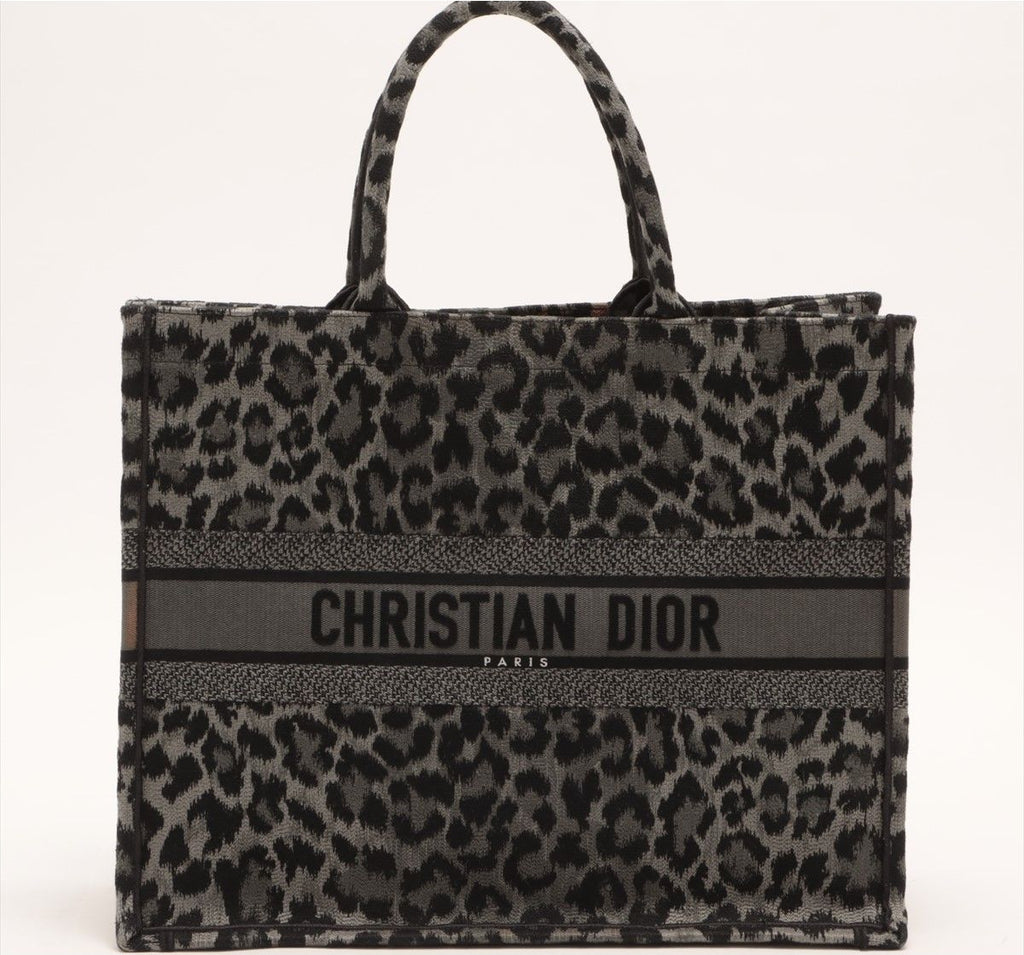 Christian dior tote leopard Clearance