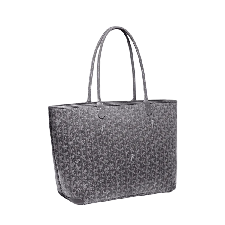 ゴヤール アルトワ MM AMA ARTOIS MM バッグ　グレー Authentic GOYARD Artois MM Hand Bag Tote Bag Gray Canvas #36633082