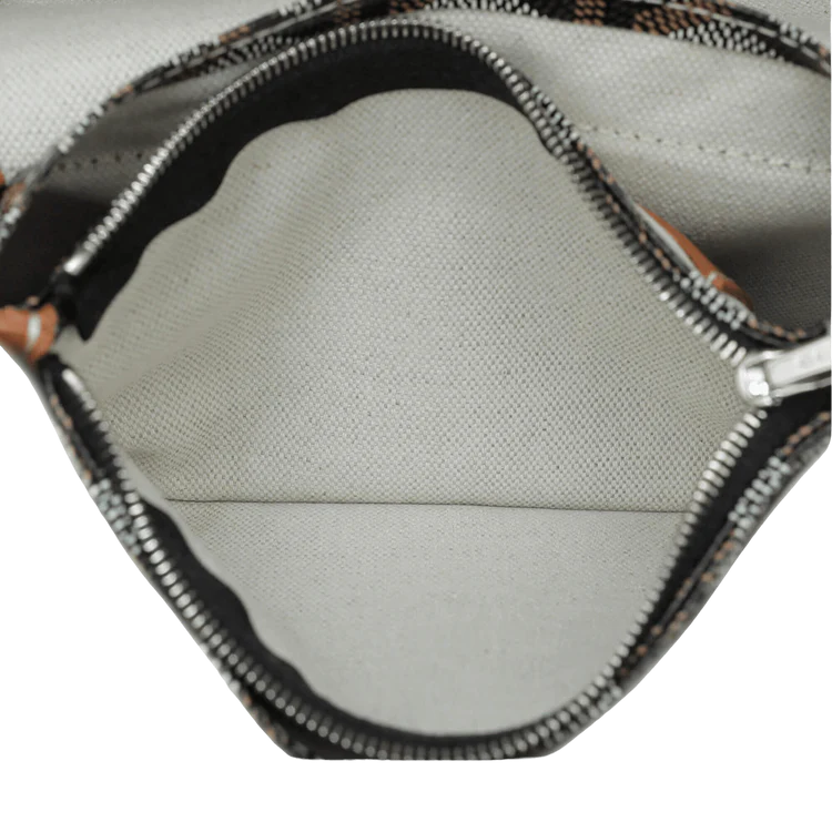 Plumet Pocket Wallet Black and Tan