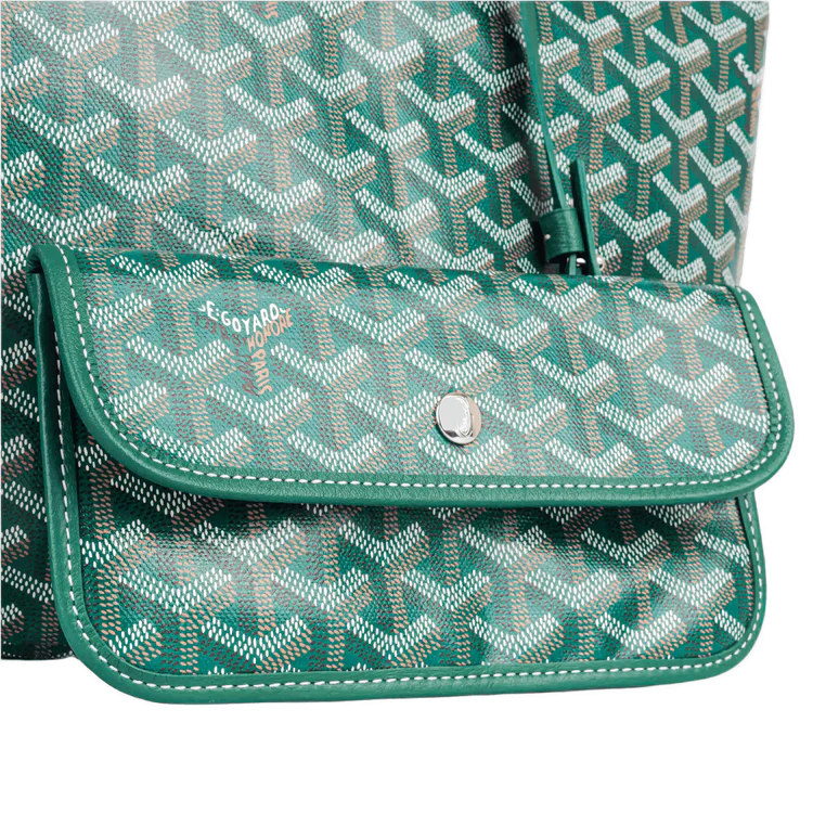 Saint Louis Tote GM Green | The Luxury Pear
