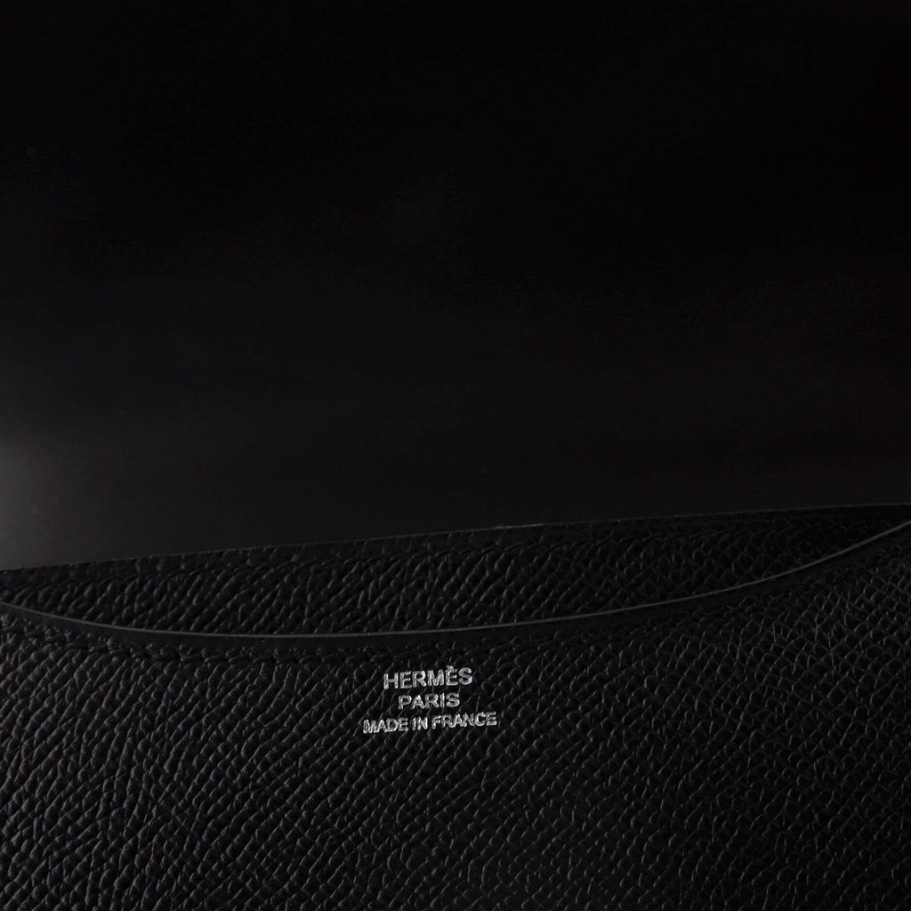 Hermes Constance 18 Black Epsom