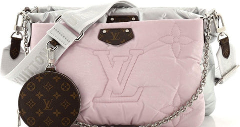 Louis Vuitton Maxi Multi Pochette Accessoires Silver/Navy in Econyl  Recycled Nylon with Gold-tone - US