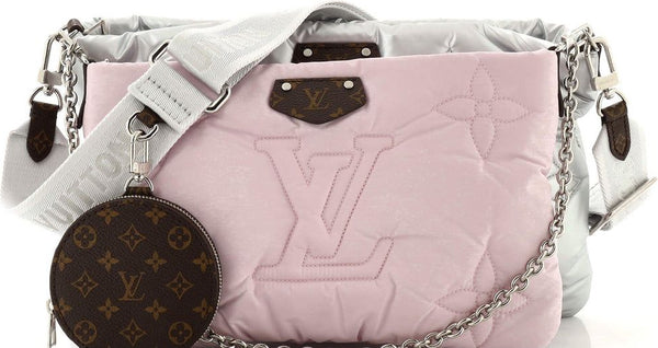 Louis Vuitton Pink And Black Monogram Econyl Nylon Maxi Multi