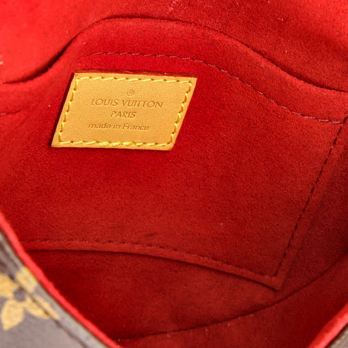 Tambourin NM Handbag Monogram Canvas The Luxury Pear