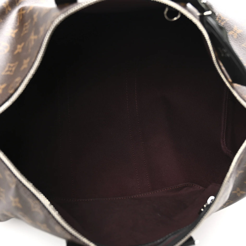 Louis Vuitton Monogram Macassar Keepall Bandouliere 45