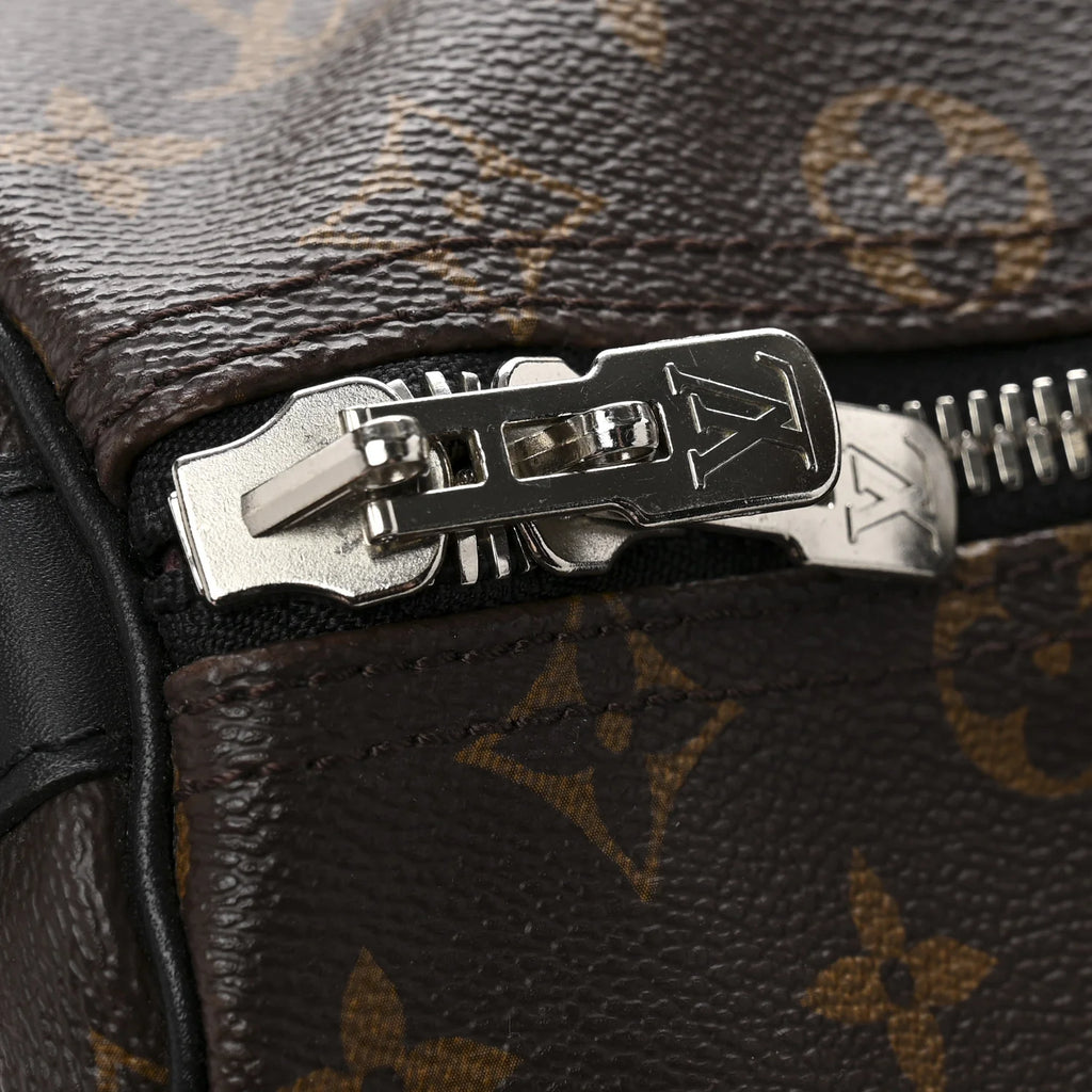 Louis Vuitton Monogram Macassar Keepall Bandouliere 45
