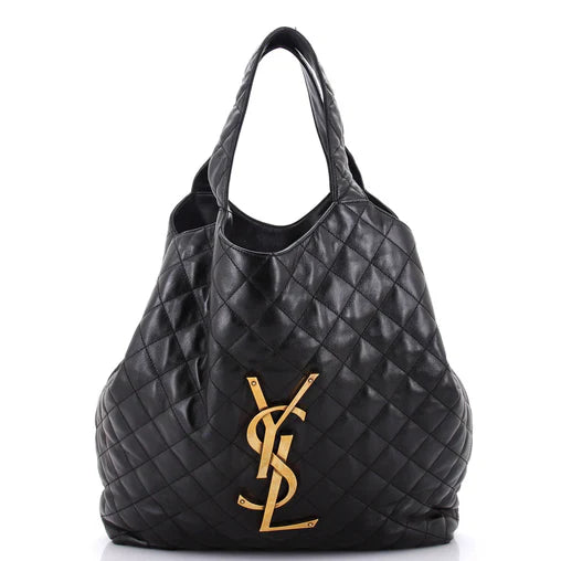 Saint Laurent Icare Shopping Tote Quilted Leather Maxi