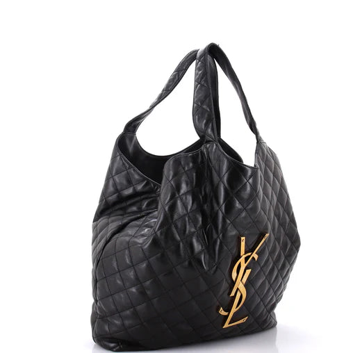 Saint Laurent Icare Shopping Tote Quilted Leather Maxi