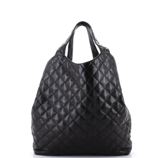 Saint Laurent Icare Shopping Tote Quilted Leather Maxi