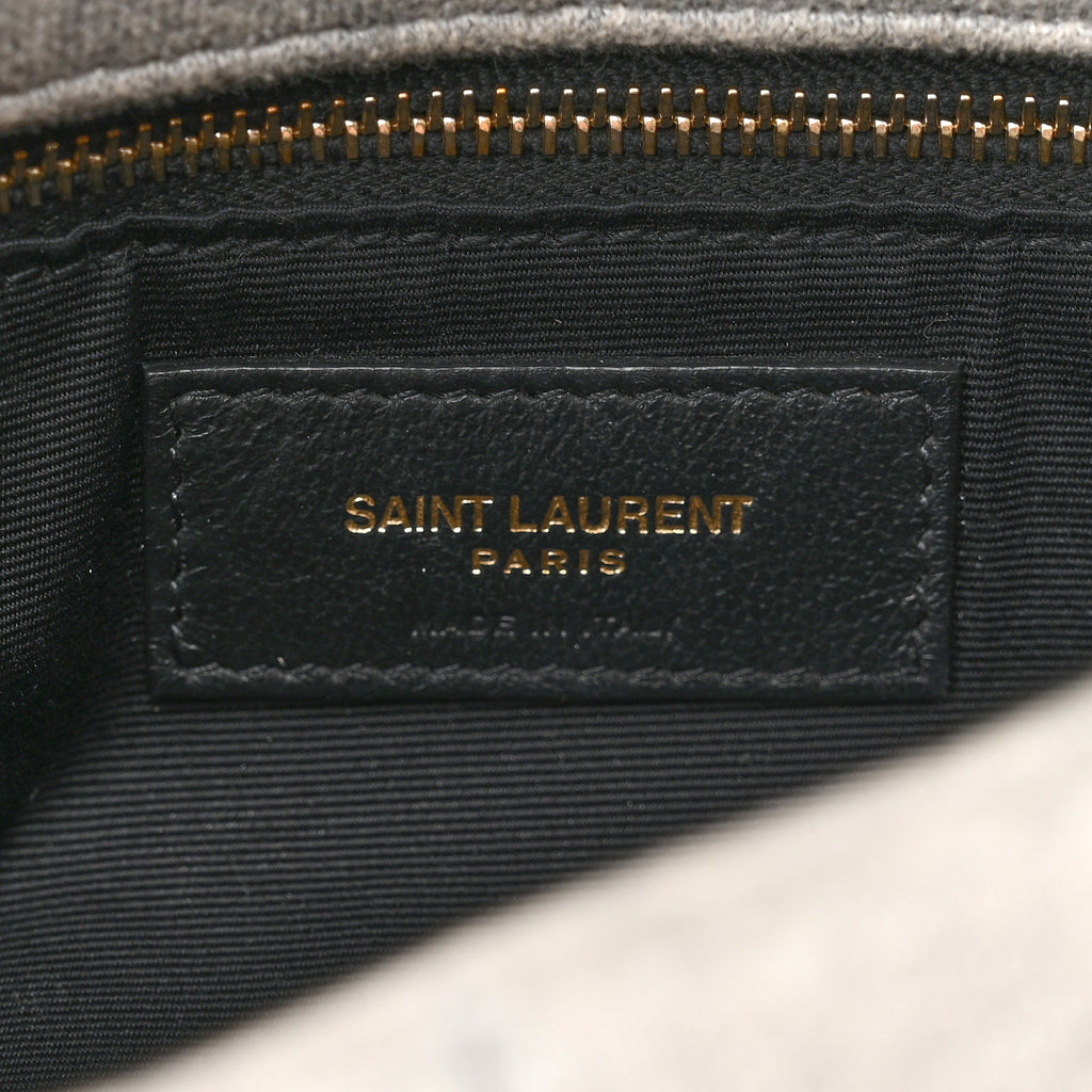 Saint Laurent Toy Puffer Jersey Bag
