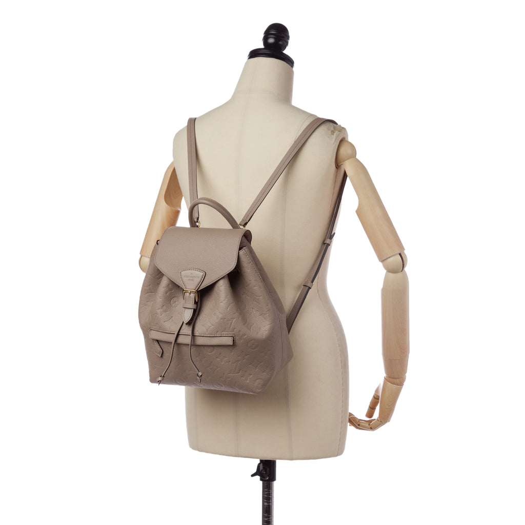 Glimpse: New2020 Louis Vuitton Montsouris Backpack in Monogram Empreinte 