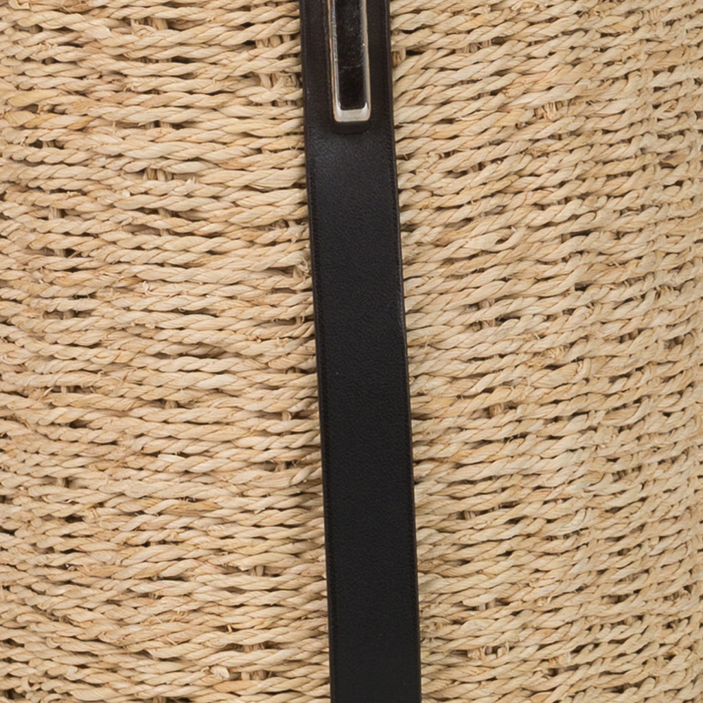Raffia Bucket Bag