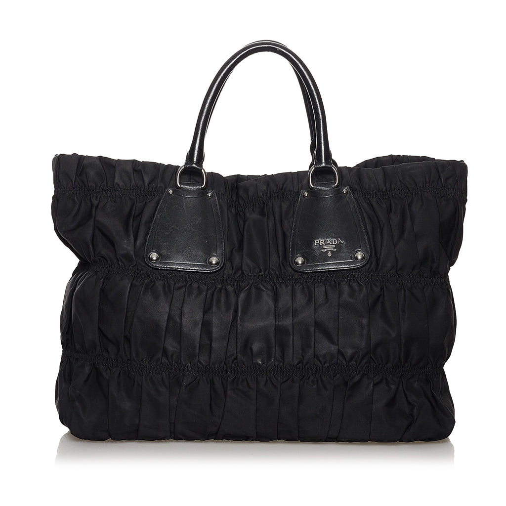 Prada Nylon Tessuto Neverfull Tote Bag, Luxury, Bags & Wallets on Carousell